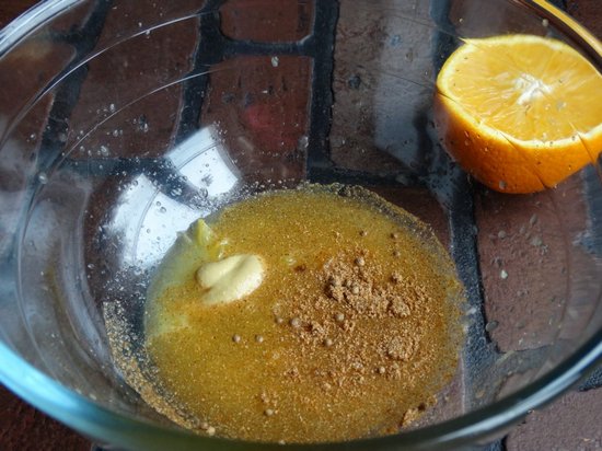 маринад для рыбы из апельсина
