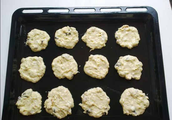 Рецепт печенья на кефире в духовке