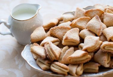 Печенье на кефире в духовке: рецепт