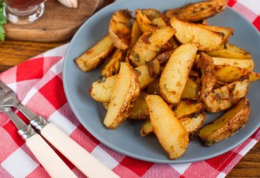 Картофель Айдахо в духовке