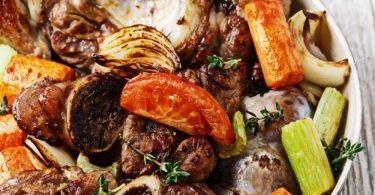 Мясо с овощами в духовке: «запеченные» рецепты