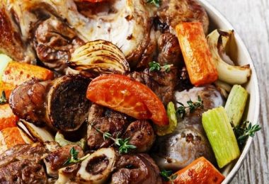 Мясо с овощами в духовке: «запеченные» рецепты