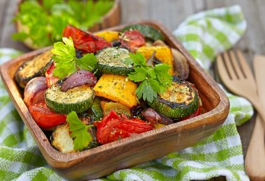 Лучшие рецепты салатов из запеченных овощей