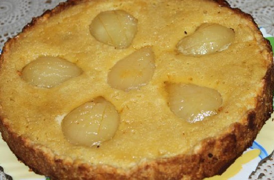 Французский пирог с грушами в духовке: пошаговый рецепт